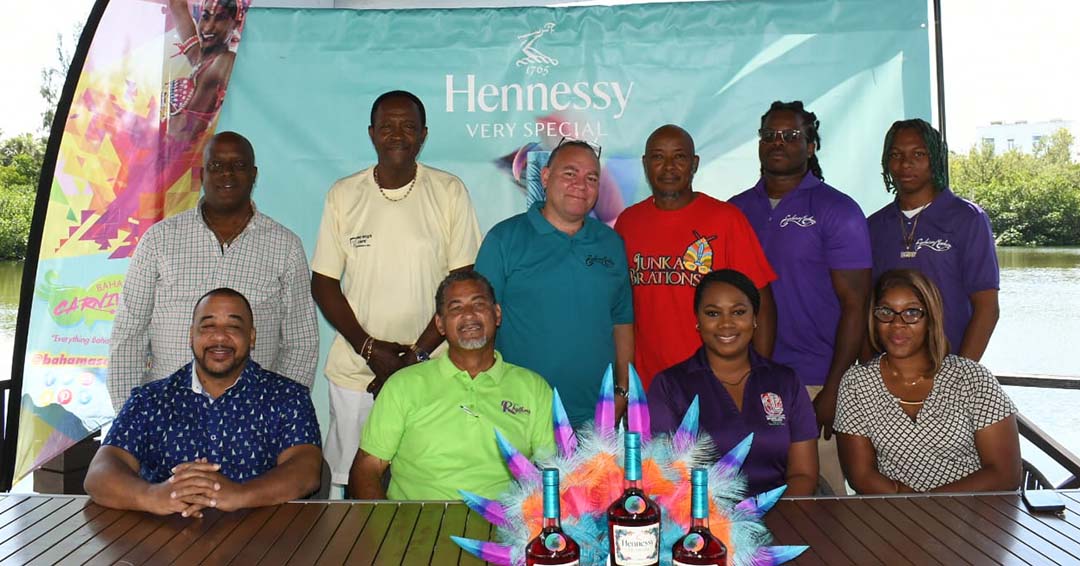 Stage view of the Hennessy Artistry concert during Bahamas Carnival 2024.